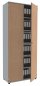 Preview: Aktenschrank TEN 6 Ordnerhöhen, 100 cm breit Lichtgrau/Buche