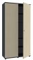 Preview: Aktenschrank TEN 6 Ordnerhöhen, 120 cm breit onyxgrau/Ahorn