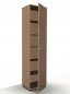 Preview: Aktenschrank TEN 6 Ordnerhöhen 60 cm Schloss rechts Buche