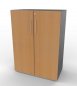 Preview: Schrank VH9 3 OH 80 breit Grafit-Buche