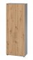 Preview: Büroschrank VH9 6 OH 80 cm Grafit-Asteiche