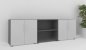 Preview: Sideboard VH15 240 cm breit Grafit-Lichtgrau