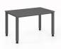 Preview: Schreibtisch Quedlinburg 120x80 cm Grafit-Grafit