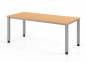 Preview: Schreibtisch mit Vierfußgestell 160x80 cm Buche