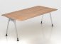 Preview: Schreibtisch Aalen 200 cm Nussbaum