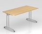 Preview: Schreibtisch Berlin 160 cm Ahorn