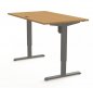 Preview: Schreibtisch CS 140x80 cm elektrisch höhenverstellbar Buche