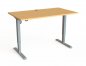 Preview: Schreibtisch CS 140x80 cm elektrisch höhenverstellbar Buche