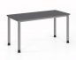 Preview: Beistelltisch 140 cm H14 Grafit-Silber