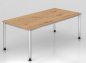 Preview: Schreibtisch Hamburg 200 cm Asteiche
