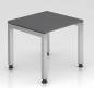 Preview: Schreibtisch Jena 80x80 cm Grafit