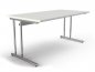 Preview: Schreibtisch Artline 160cm Weiss