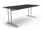 Preview: Schreibtisch Artline 180x80cm Anthrazit