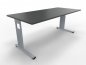 Preview: Schreibtisch Mega 180x80 cm Onyxgrau