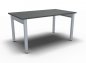 Preview: Schreibtisch ONE 140 cm Onyxgrau