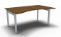 Preview: Schreibtisch ONE Ergo 160 cm Nussbaum