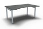 Preview: Schreibtisch ONE Ergo 160 cm Onyxgrau