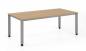 Preview: Schreibtisch 200 x 100 cm Eiche