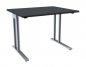 Preview: Schreibtisch TEN 100 cm onyxgrau
