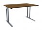 Preview: Schreibtisch TEN 120 cm nussbaum