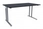 Preview: Schreibtisch TEN 140 cm onyxgrau