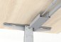 Preview: Steh-Sitz-Schreibtisch KM1M 140 x 80 cm Detail Gestell