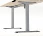 Preview: Steh-Sitz-Schreibtisch KM1M 140 x 80 cm Gestell