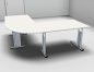 Preview: Schreibtischkombination GS15 Weiss