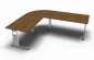 Preview: Schreibtischkombination GS7 Nussbaum