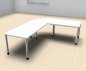 Preview: Schreibtischkombination H3 Weiss