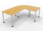 Preview: Schreibtischkombination SH2 200x160 cm Buche