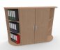 Preview: Sideboard 160 cm breit SB2 3 Ordnerhöhen Buche