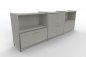 Preview: Sideboard A6 Artline 2 Ordnerhöhen Weiß