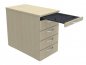 Preview: Standcontainer Mega mit Schubladen Utensilienauszug