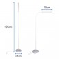 Preview: LED-Standleuchte MAULpirro dimmbar weiß