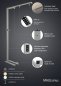 Preview: LED-Standleuchte MAULsirius colour vario sensor - silber