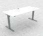 Preview: Steh-/Sitzschreibtisch CS 180 cm Weiss