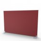 Preview: Stellwand eco 120 cm hoch rot