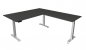 Preview: Winkelschreibtisch 180x180 cm Move4 Anthrazit-Silber