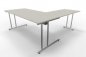 Preview: Winkelschreibtisch 180x180 cm Artline Weiß