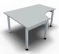 Preview: Winkelschreibtisch ONE 160 cm links Lichtgrau
