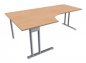 Preview: Winkelschreibtisch TEN 200 cm, links Buche