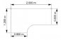 Preview: Winkelschreibtisch TEN 200 cm, links buche