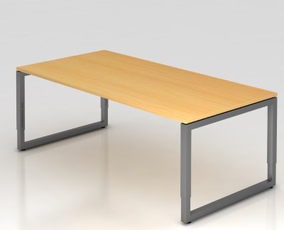 Schreibtisch Riesa 200x100 cm Buche