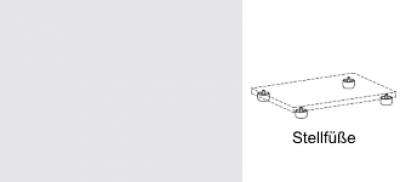 Regal Master 6 OH mit 4 Schubladen Sichtrückwand