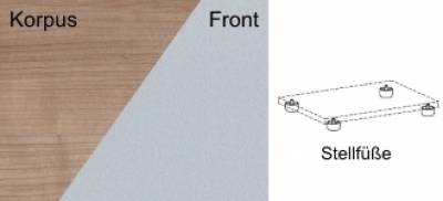 Büro Schrankwand Master K7 400 cm breit Sichtrückwand