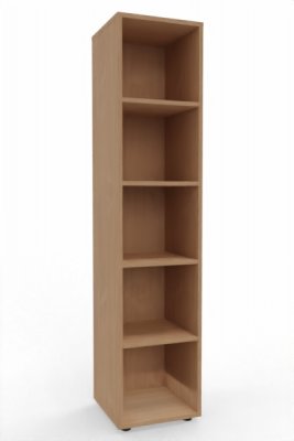 Aktenregal Mega 40x40x180,8 cm Buche