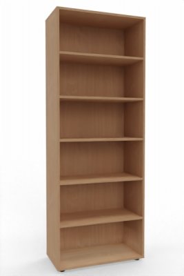 Aktenregal Mega 80x40x216 cm Buche