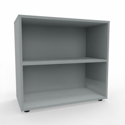 Aktenregal Mega 80x40x75,2 cm Lichtgrau