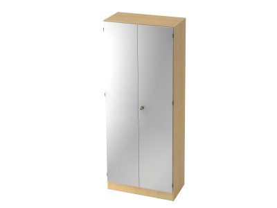 Aktenschrank Klassik 5 OH Ahorn/silber